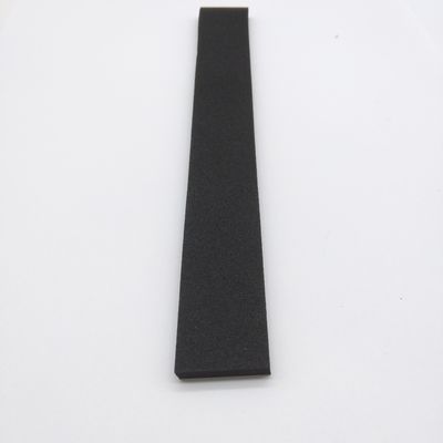Folha de borracha de silicone preto de fita dupla ISO9001 borracha cortada 170 mm x 5 mm